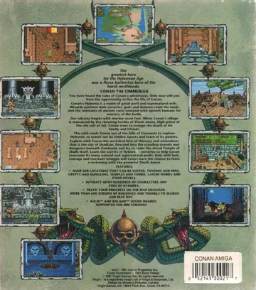 Conan the Cimmerian_Disk2 box cover back